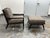 Design Plus Gallery presents a Mid 20th Century Lounge Chair + Ottoman by T.H. Robsjohn-Gibbings for Widdicomb. This set...
