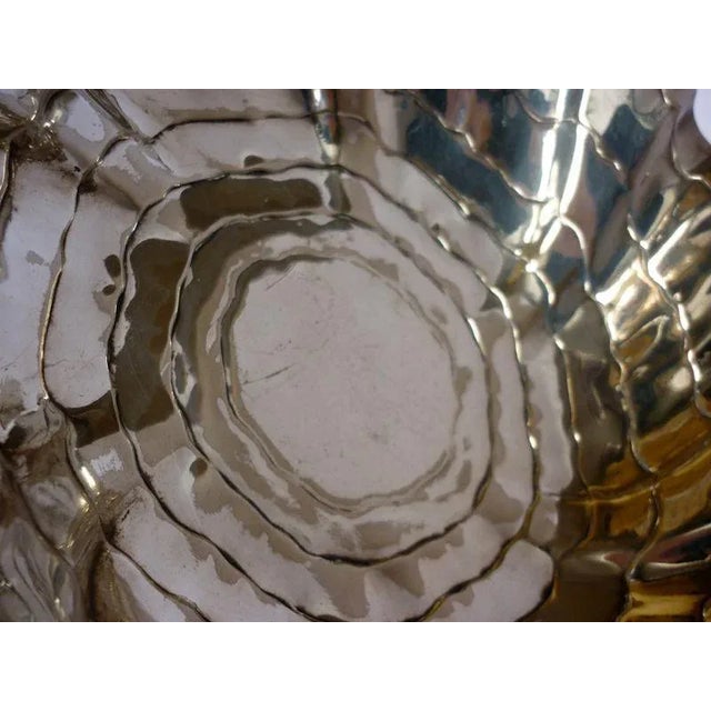 1950s Mid-Century Modern Silver Metal Bowl by Arthur Krupp, 1950s For Sale - Image 5 of 7