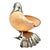 Metal Binazzi Foresto Italian Chrome Bird Shell Bowl Sculpture 8.75" For Sale - Image 7 of 14