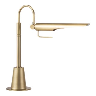 Regina Andrew Raven Task Lamp Natural Brass For Sale
