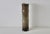 Scandinavian Style Handcrafted Modern Faux Bamboo Gray Glass Vase For Sale - Image 12 of 14