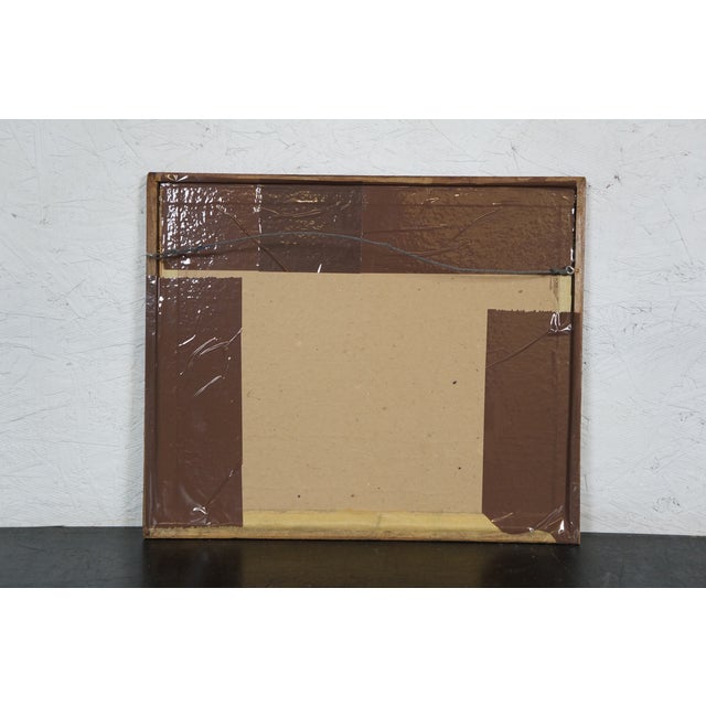 Late 19th Century Late 19th Century Antique Nan Lindahl Autumn Country Farmhouse Landscape Etching 13", Framed For Sale - Image 5 of 10