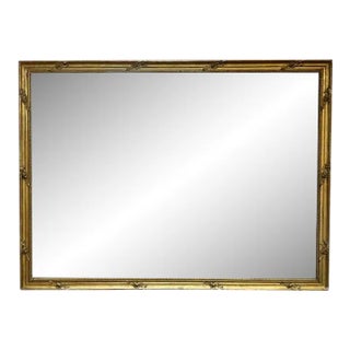 French Gilt-Wood Transitional Mirror For Sale