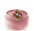 1940s Retro 14k Rose Gold Diamond and Ruby Ring, Size 8.25 For Sale In Los Angeles - Image 6 of 8