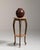 1900-1909 France Deep Ebony Black Marble-Top Gueridon Table For Sale - Image 4 of 11