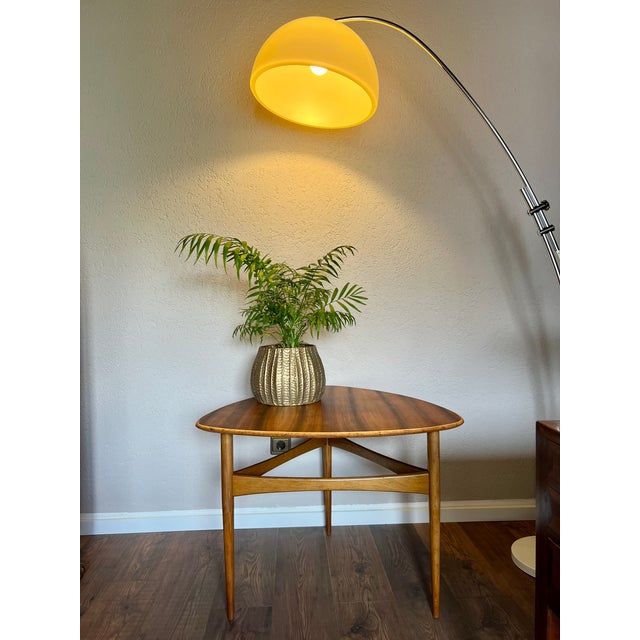 Scandinavian Modern Design Coffee Table in the style of Karl-Erik Ekselius, 1960s For Sale - Image 3 of 10