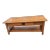 Country View Amish Handcrafted Arts & Crafts Mission Oak Coffee Table Cocktail Table For Sale