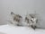 This rare pair of wall or ceiling lights, designed for mazzega in the 1960s, is more than just illumination, it is a...
