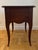 French Provincial Ethan Allen French Provincial 2-Drawer Side Table, Cherry Finish, Cabriole Legs, Made in Usa For Sale - Image 3 of 18