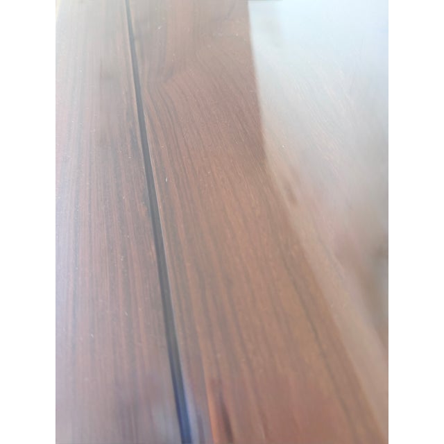 Cinnamon Traditional Asian / Oriental Modern / Vintage Ming-Style Credenza For Sale - Image 8 of 8