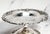 Traditional Elegant Sterling Silver Antique Tazza Pedestal Centerpiece Bowl Floral Repoussé Pattern Traditional Home Decor For Sale - Image 3 of 12
