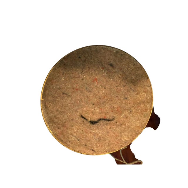 Mid 20th Century Berger Green and Brass Translucent Lamps - A Pair For Sale - Image 9 of 12