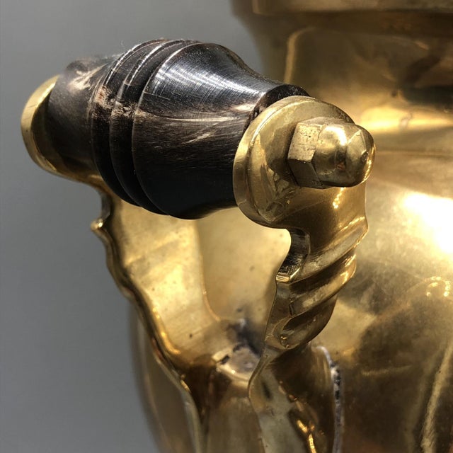 Vintage Brass Samovar Tea Maker, 1960s For Sale - Image 11 of 18