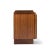 Tobago Brutalist Mid Century Walnut Nightstands - Pair For Sale - Image 4 of 11