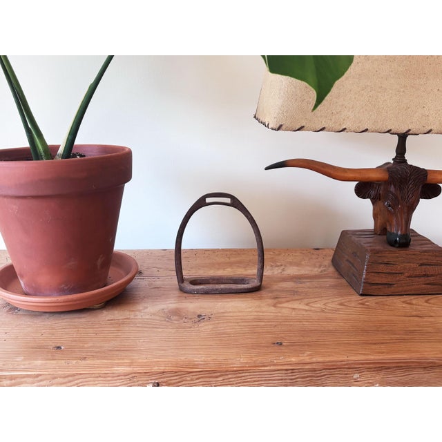 English 1900s Antique English Wilkinson & Kidd Equestrian Horse Saddle Stirrup, Single For Sale - Image 3 of 7