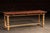 American Early 20th Century Primitive Painted Pine Harvest Table For Sale - Image 3 of 10
