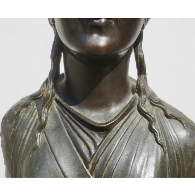 Diana Arcaizante Grand Tour Bronze Odyssey Diana From Pompeii For Sale - Image 9 of 14