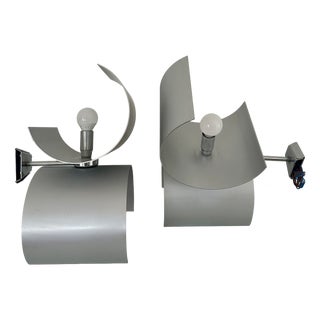 Wall Lamps by Giuliano Cesari for Nucleo Sormani, 1970s, Set of 2 For Sale