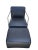 The Camerich Contemporary Italian Metal and Leather Armchair and Ottoman is a stylish and modern seating option for any...