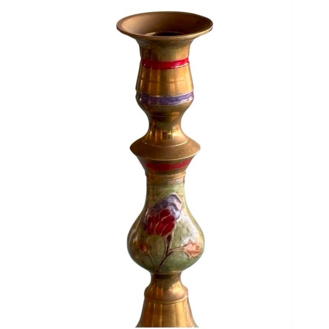 Antique Art Nouveau Candleholders, 1890s, Set of 2 For Sale - Image 6 of 9