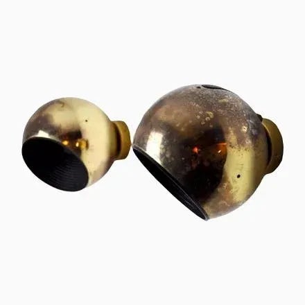 Metal Spanish Space-Age Sconces from Fase, 1970s, Set of 2 For Sale - Image 7 of 7