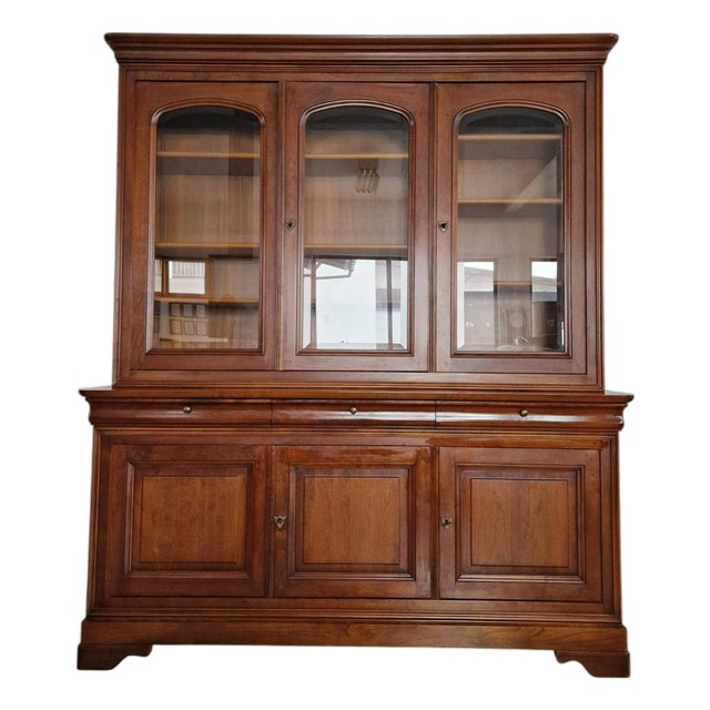 Wooden Showcase Cabinet, 2000s For Sale