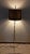 1960s Vintage Floor Lamp with Chromed Steel Tube Frame, Chrome Tripod Foot & Gray Fabric Shade, 1960s For Sale - Image 5 of 6