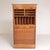 Wood Oak Roller Shutter Cabinet with Shutters One Above the Other, 1930s For Sale - Image 7 of 18