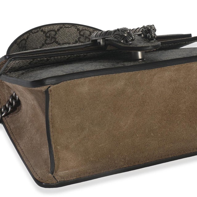 Textile Beige GG Supreme Canvas Mini Dionysus Top Handle Bag For Sale - Image 7 of 9