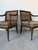 70's Vintage French Louis XVI Style Arm Accent Chairs - A Pair For Sale In Miami - Image 6 of 15