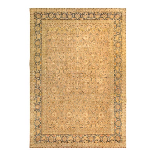 Pasargad Home Antique Tabriz Wool Area Rug-11' 6