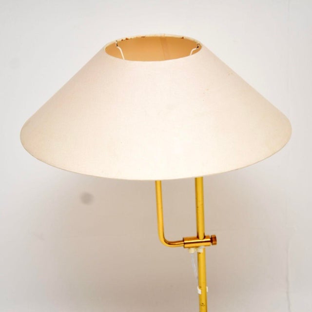 1970s Vintage Swedish Brass Rise and Fall Lamps from Bergboms, 1970, Set of 2 For Sale - Image 5 of 11