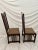 1980s 1980s Stickley Mission Side Chairs Spindle Back and Sides Dark English Oak- Set of 2 For Sale - Image 5 of 10