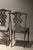 Chippendale Set of 4 of Chippendale Style Verdigris Iron Garden Chairs For Sale - Image 3 of 9