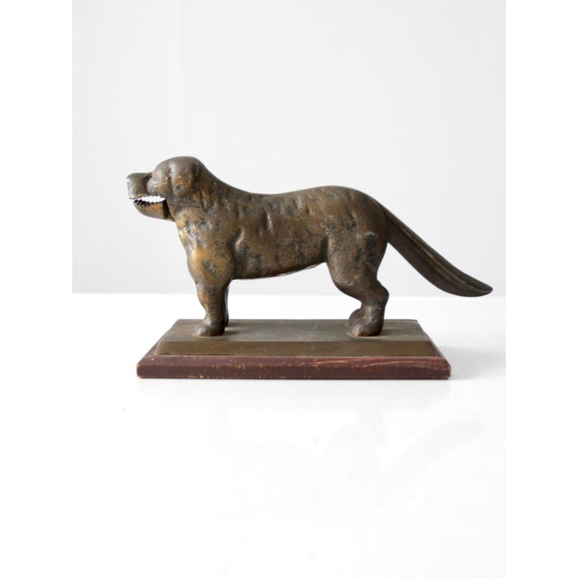 Antique Brass Dog Nutcracker Chairish