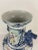 Early 20th Century Blue and White Polychrome Chinese Vase For Sale - Image 5 of 8