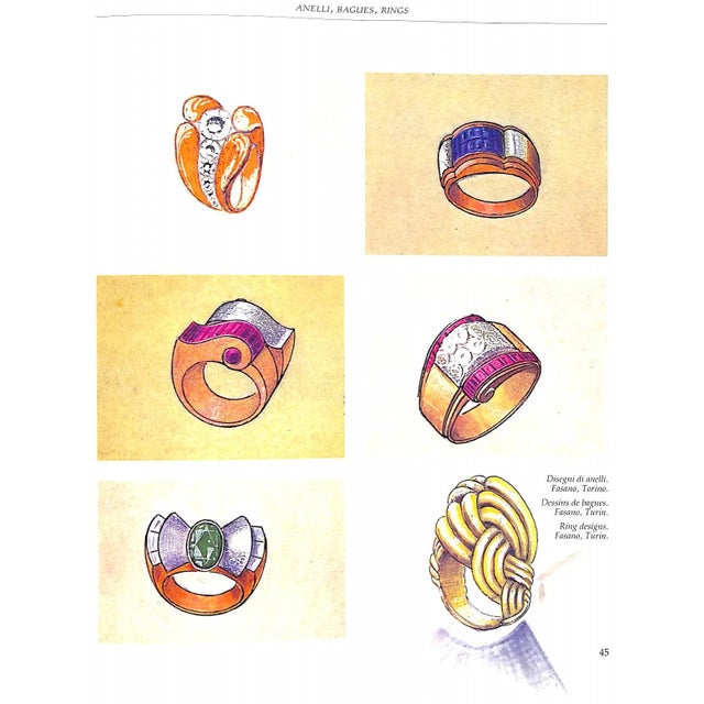 Paper "Gioielli Anni '40: I Gioielli Degli Anni Quaranta in Europa" 1985 Gabardi, Melissa For Sale - Image 7 of 12