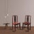 Chinese Pair Antique Chinese Blue Eye Side Chairs For Sale - Image 3 of 12