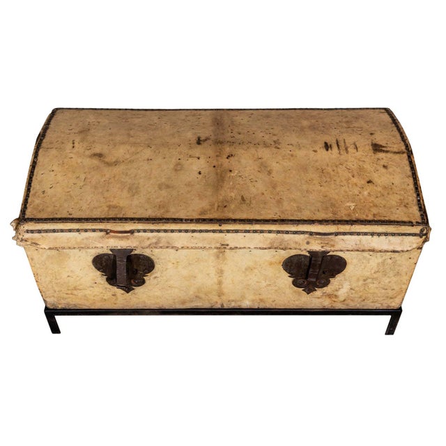 Antique Italian Trunk For Sale - Image 4 of 8