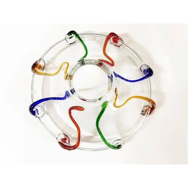 1980s Murano Glass Bowl from SIM, 1980s For Sale - Image 5 of 6