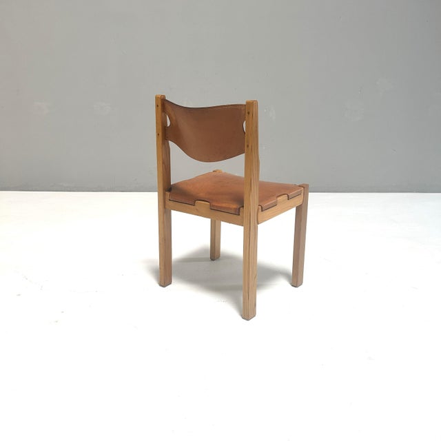 Mid-Century Modern Desk and Chair by Pierre Chapo for Regain, 1960s, Set of 2 For Sale - Image 3 of 15