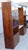 Henredon 1970s Campaign Vintage Henredon Oak Wall Unit With Marble Counter and Mirrored Cabinets For Sale - Image 4 of 17