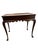 Queen Anne Virginia Galleries Henkel Harris Mahogany Tea Side Table With Pull Outs For Sale - Image 3 of 12