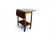 Wood Mid-Century Modern Drop Leaf Trolley, 1950s For Sale - Image 7 of 12