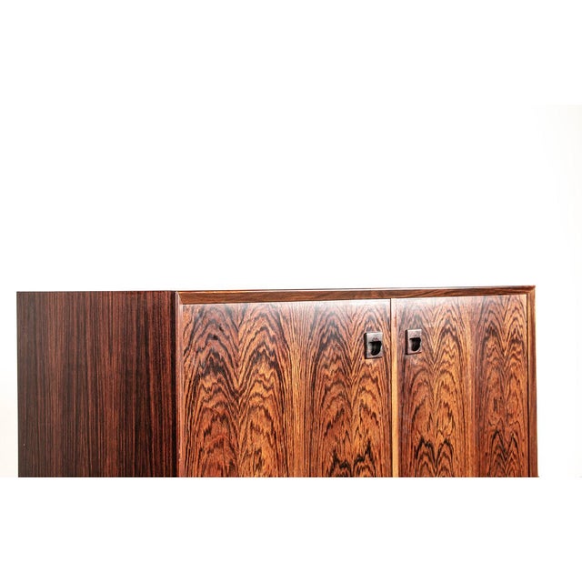 Wood Vintage Scandinavian Buffet in Rosewood by Erik Brouer for Brouers Mobelfabrik, 1960 For Sale - Image 7 of 13