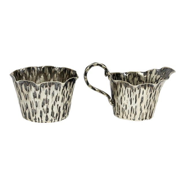 Christopher Dresser Hulkin & Heath Cream & Sugar For Sale