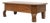 Rustic Low Church Stool in Oak, France, 1900 For Sale