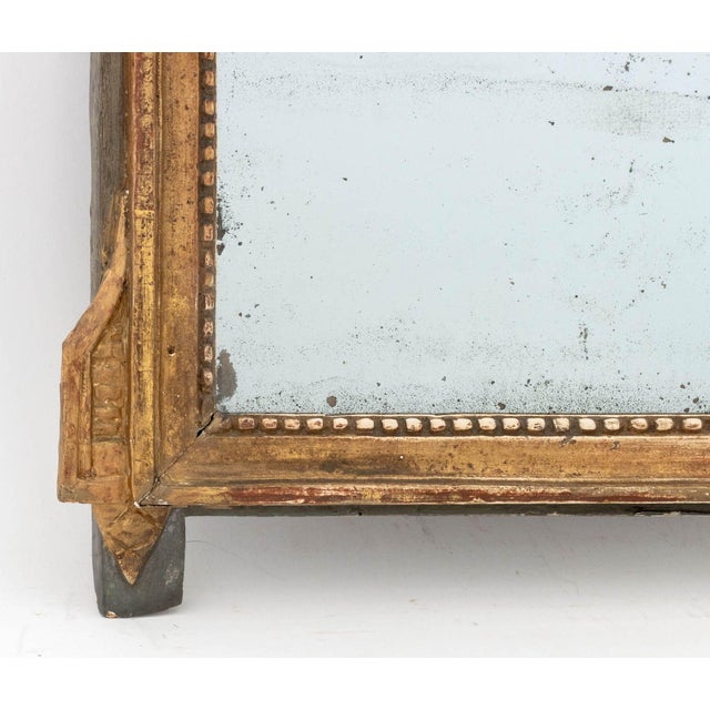 Louis XVI Giltwood Framed Mirror, 18th Century For Sale - Image 4 of 6