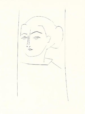 1985 Picasso Heliogravure 15 Young Girl Reproduction