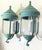 Elevate your home’s exterior or entryway with this spectacular, matching pair of heavy, solid brass wall-mounted lanterns....